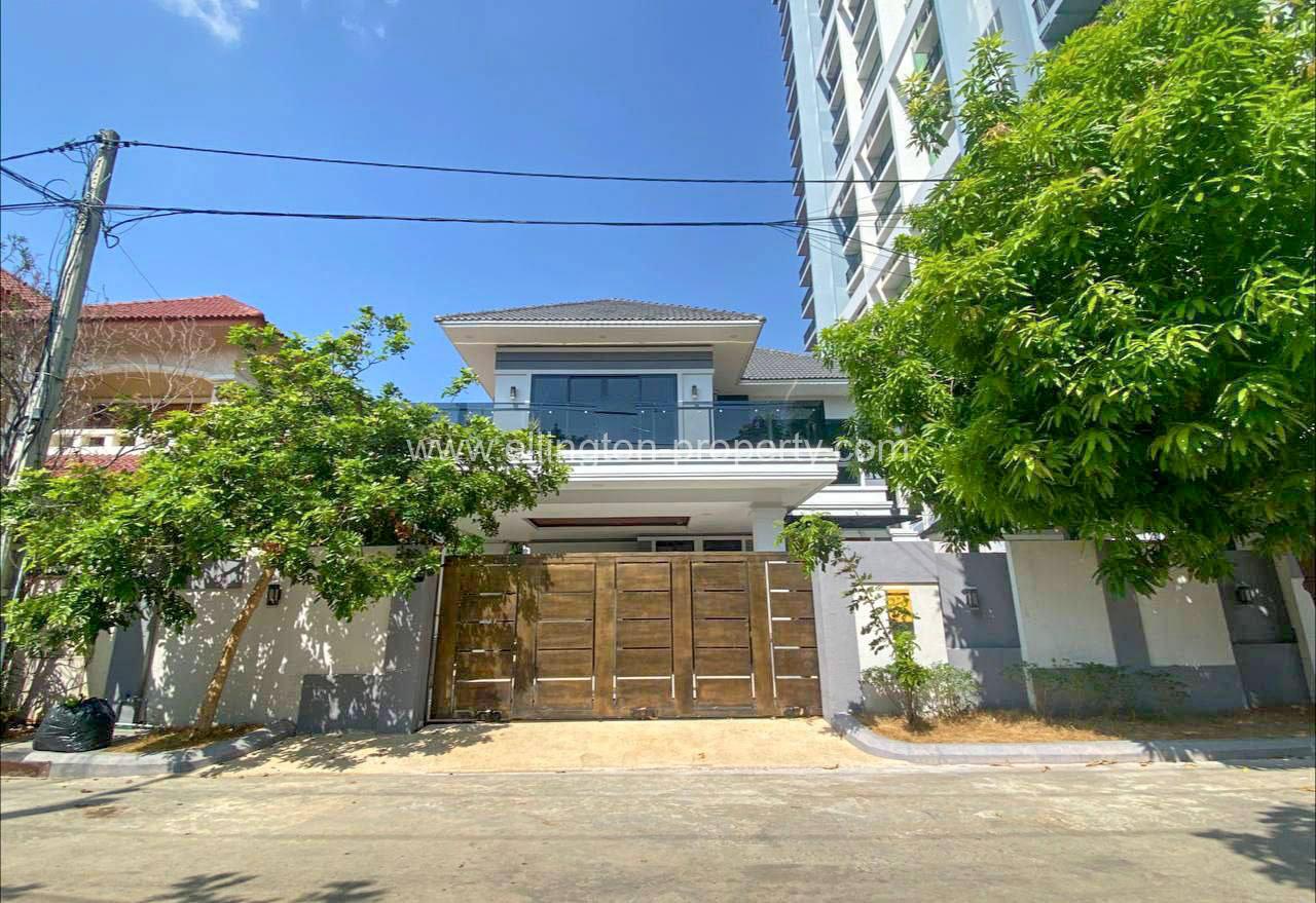 Villa For Rent At Western Tuol Sangker Near International School - Ellington Property