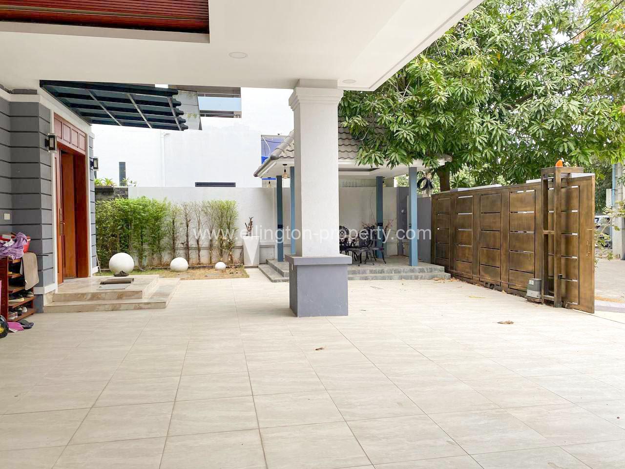 Villa For Rent At Western Tuol Sangker Near International School - Ellington Property