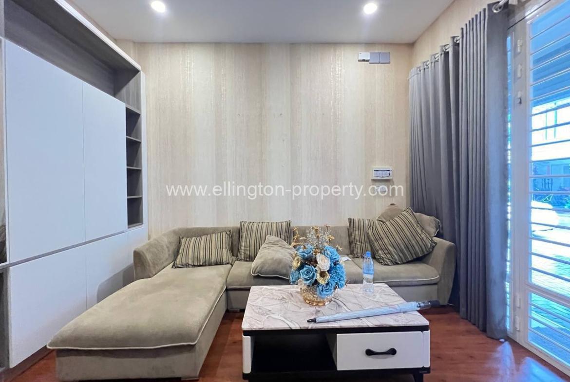 Flat House For Rent At Borey Peng Huoth Boeung Snor - Ellington Property