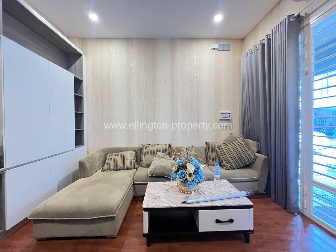 Flat House For Rent At Borey Peng Huoth Boeung Snor - Ellington Property