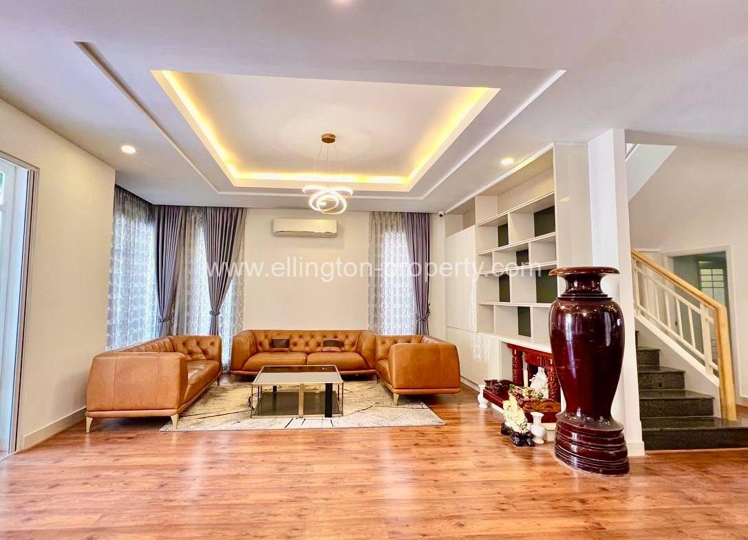 Villa For Rent In Borey Borey Peng Huoth Boeung Snor - Ellington Property