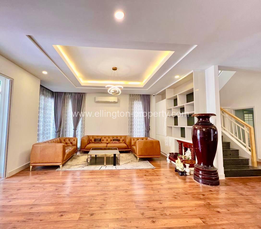 Villa For Rent In Borey Borey Peng Huoth Boeung Snor - Ellington Property