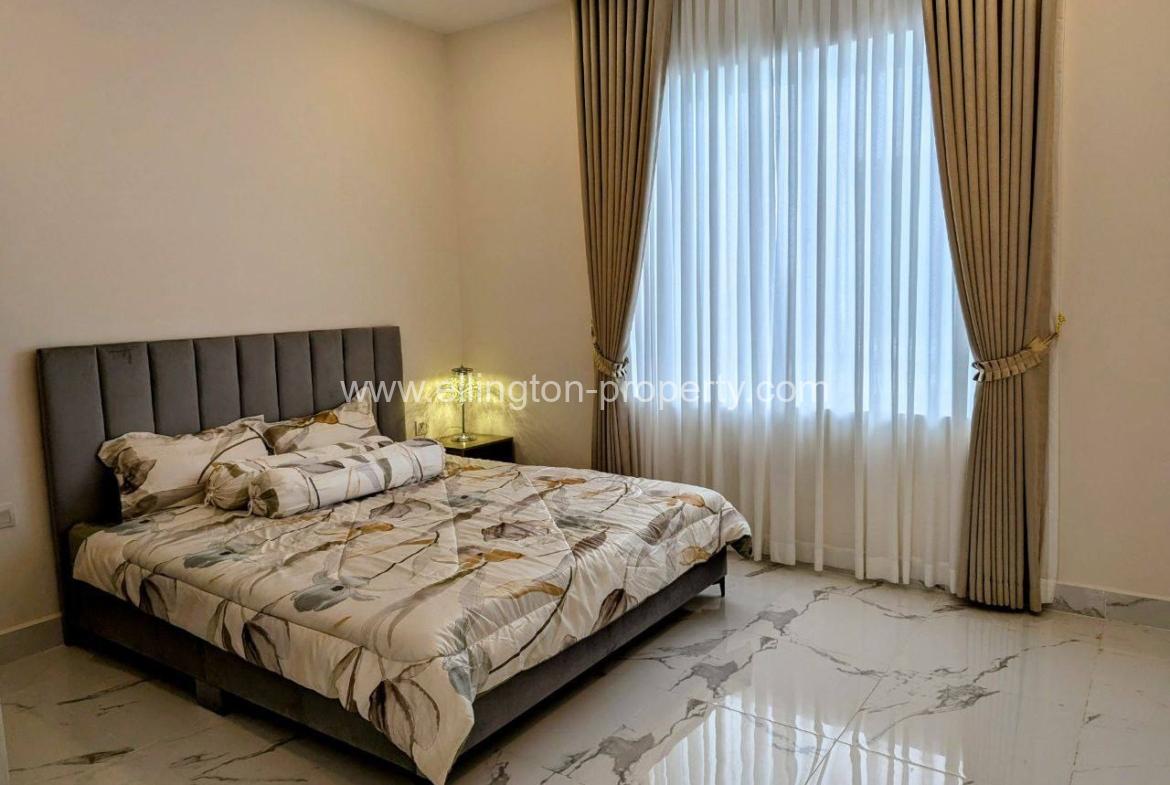 Twin Villa For Rent In Borey Varina Sen Sok - Ellington Property