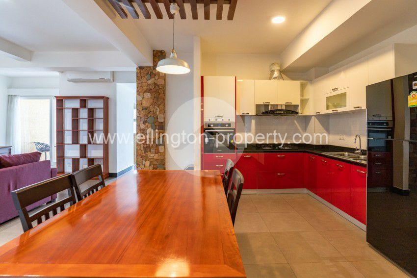 1 Bedrooms For Rent In Chamkar Morn Area - Ellington Property