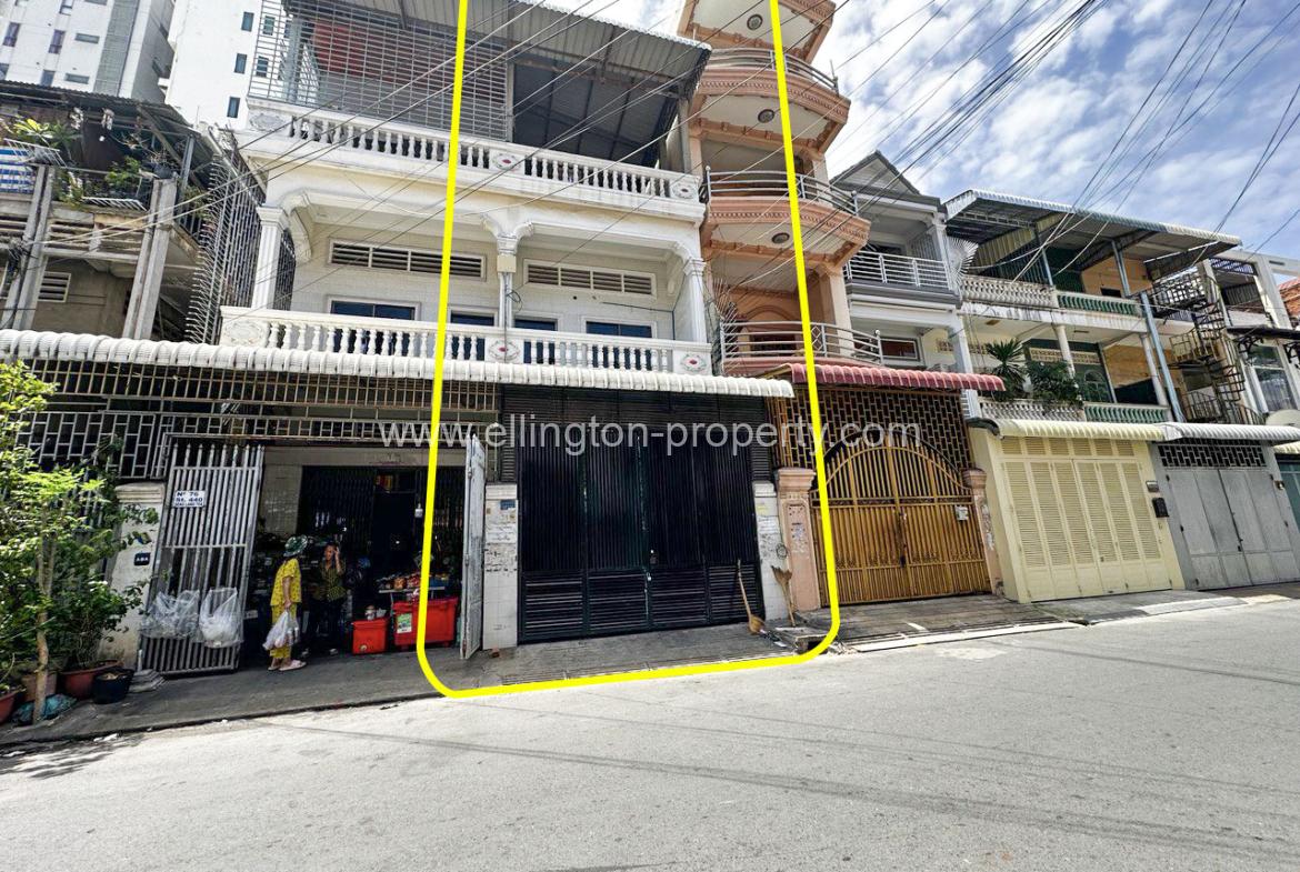 House For Rent In Toul Tompong 🏠 - Ellington Property