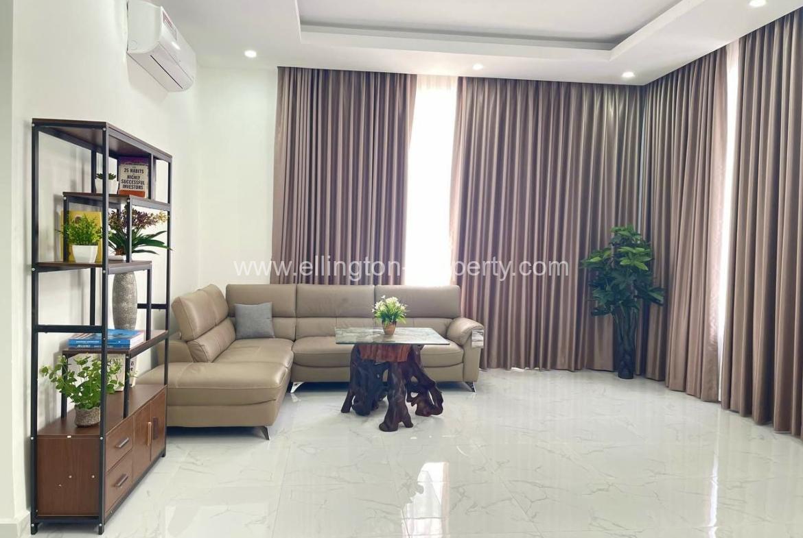 Twin Villa For Rent At Borey Orkide 6 A - Ellington Property