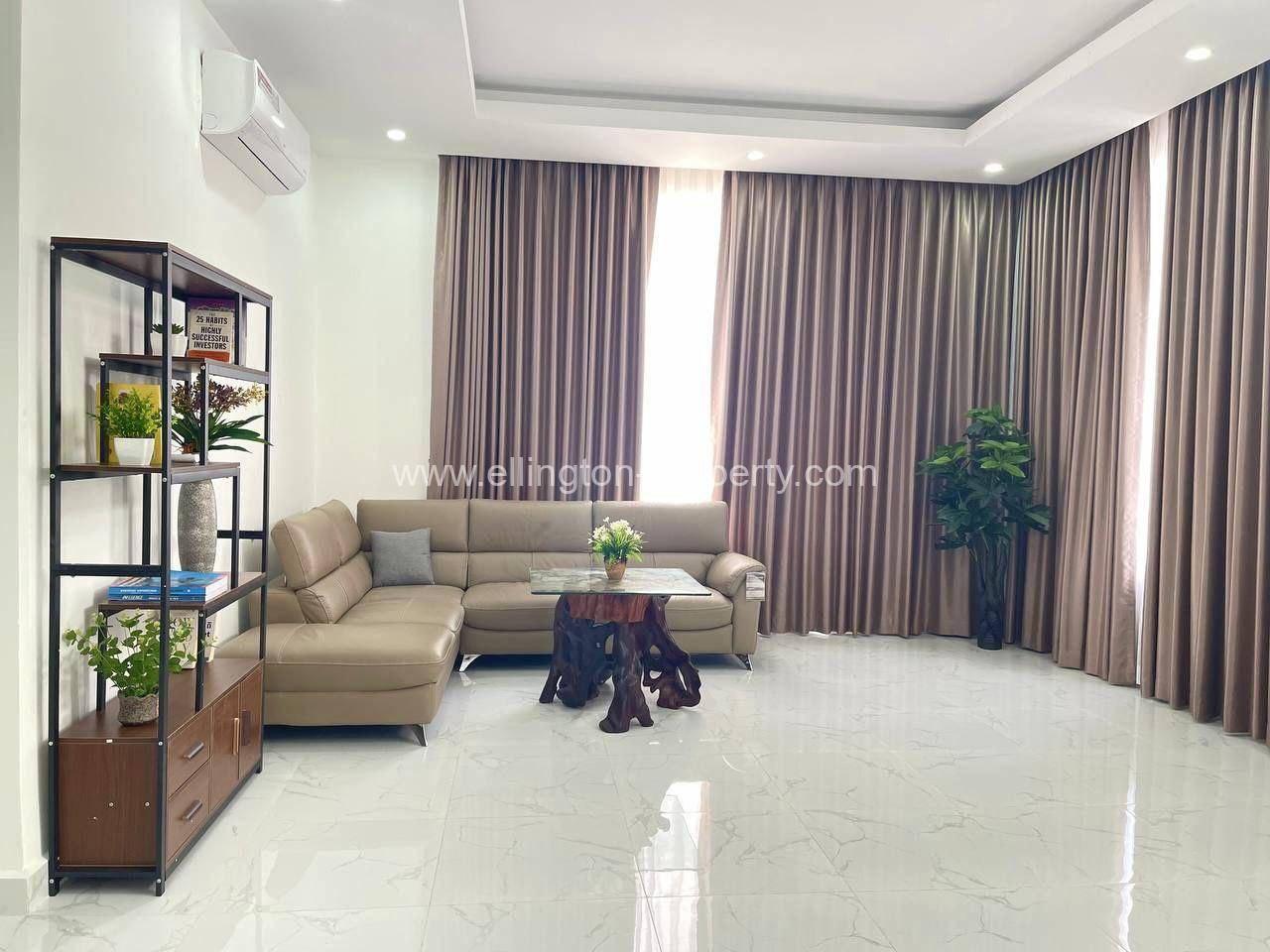 Twin Villa For Rent At Borey Orkide 6 A - Ellington Property