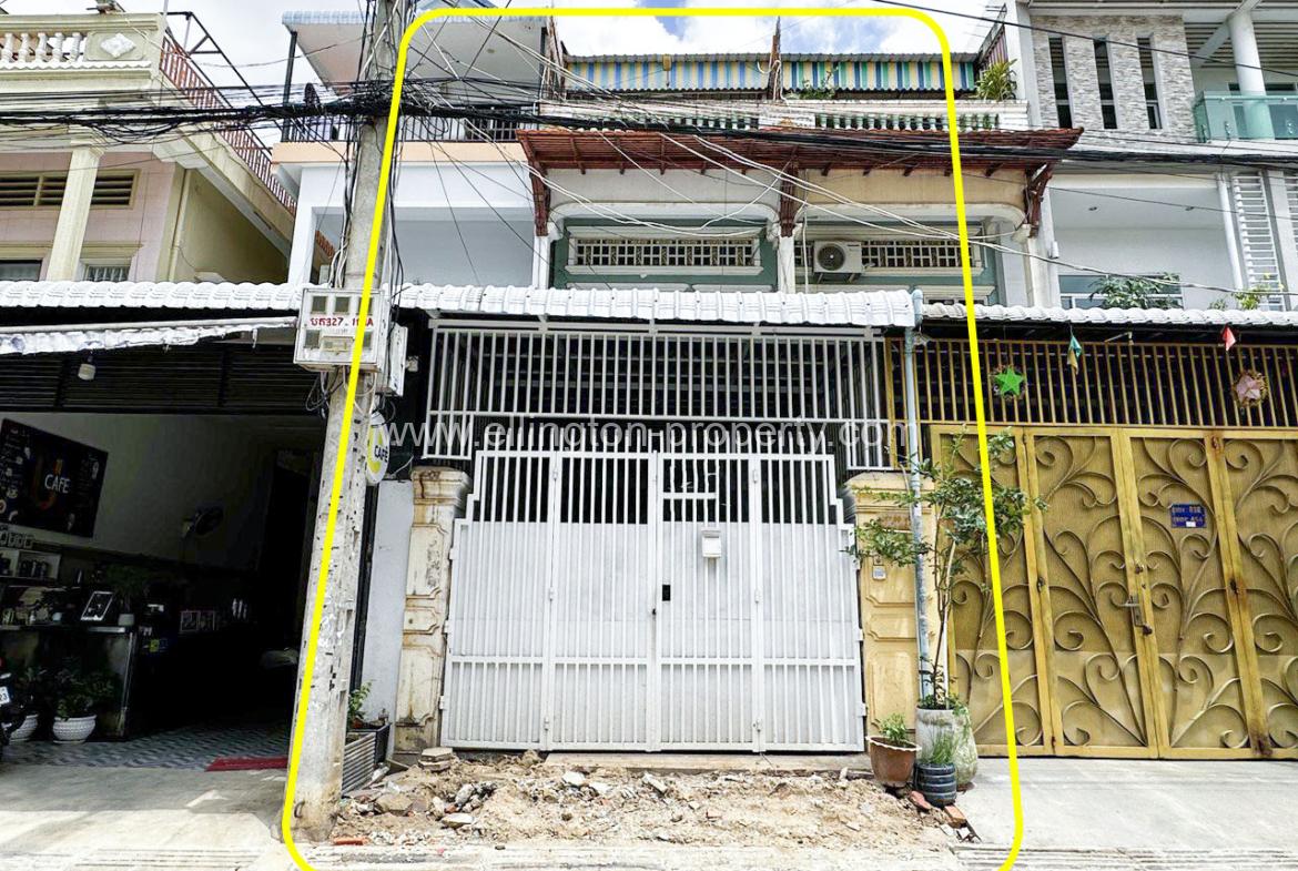 Flat House For Rent In Toul Tompong2 - Ellington Property