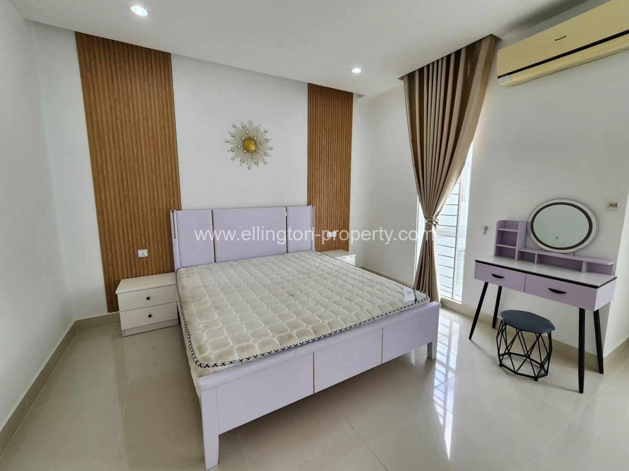 Twin Villa For Rent In Borey Peng Houth Russey Keo - Ellington Property