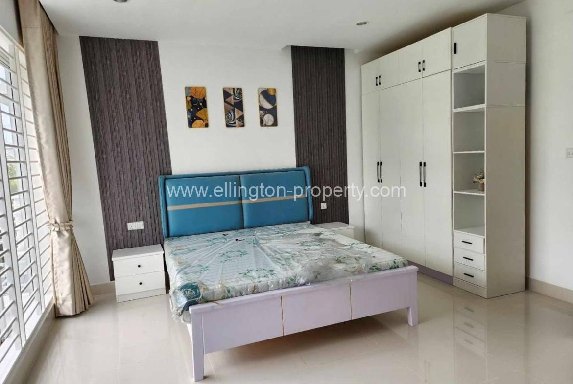 Twin Villa For Rent In Borey Peng Houth Russey Keo - Ellington Property