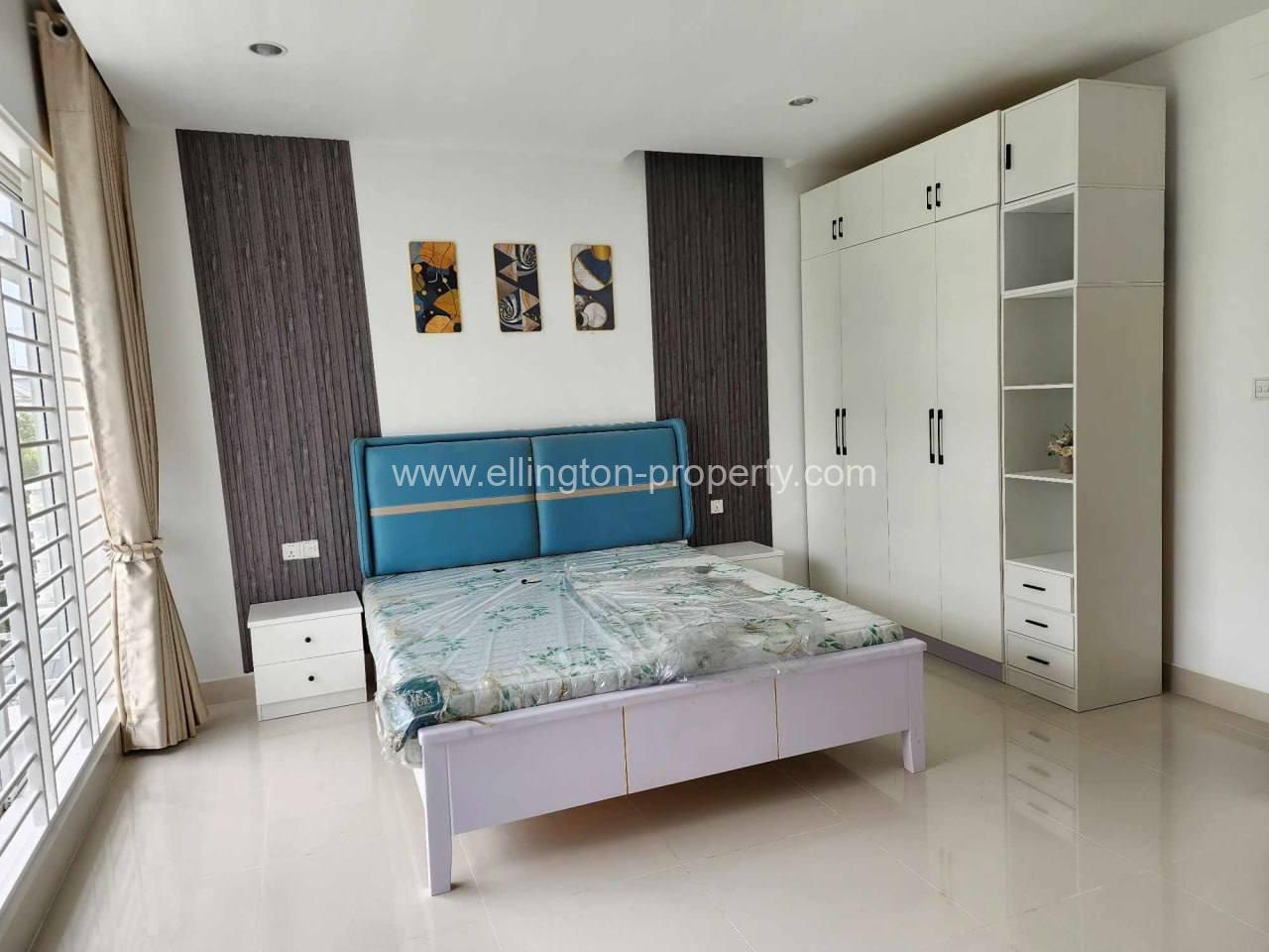 Twin Villa For Rent In Borey Peng Houth Russey Keo - Ellington Property