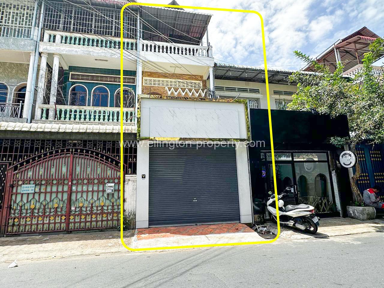 Shop House For Rent In Toul​​ Tompong - Ellington Property