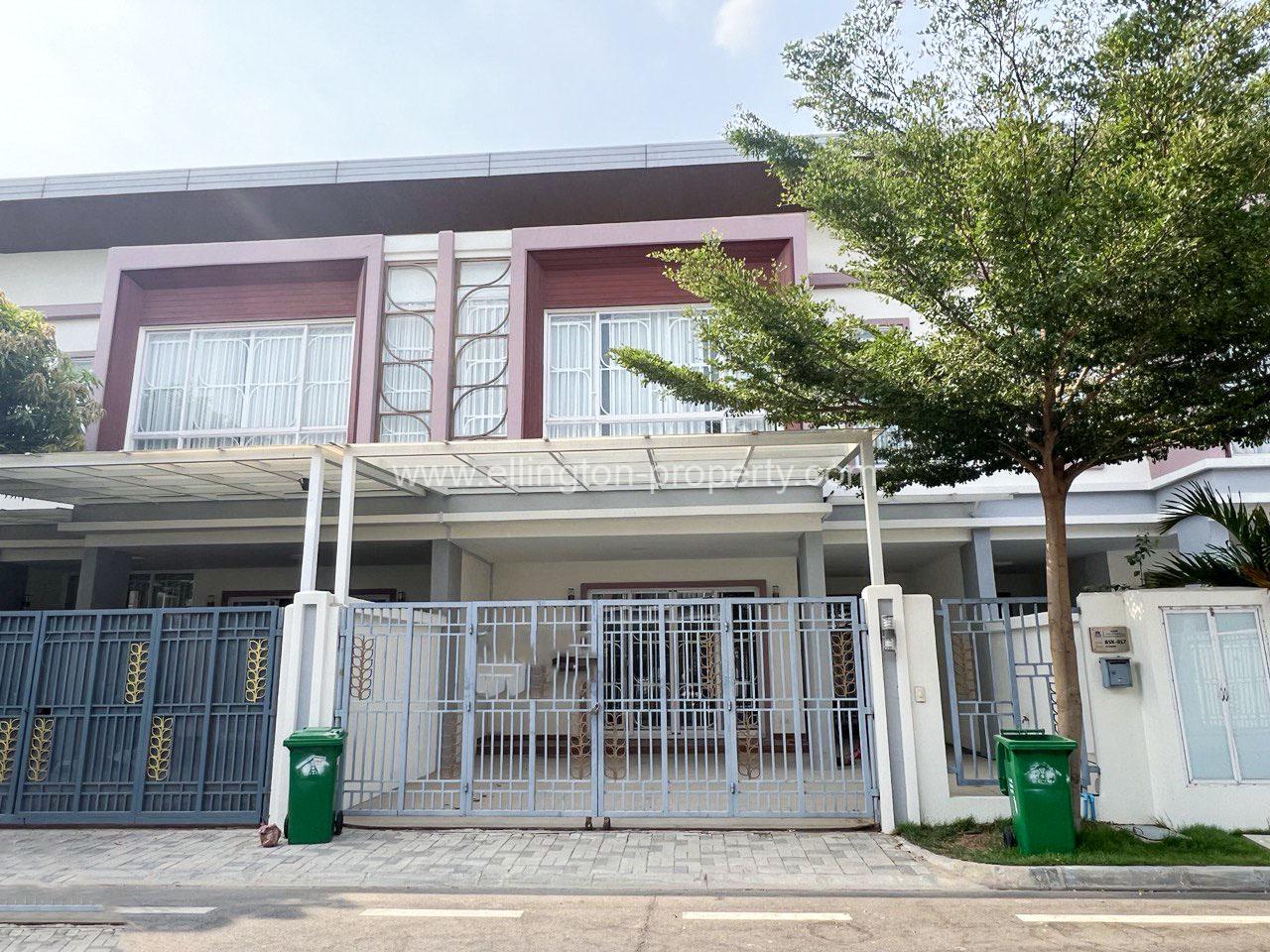 Link Villa Sakura For Rent Borey Orkide 6a - Ellington Property