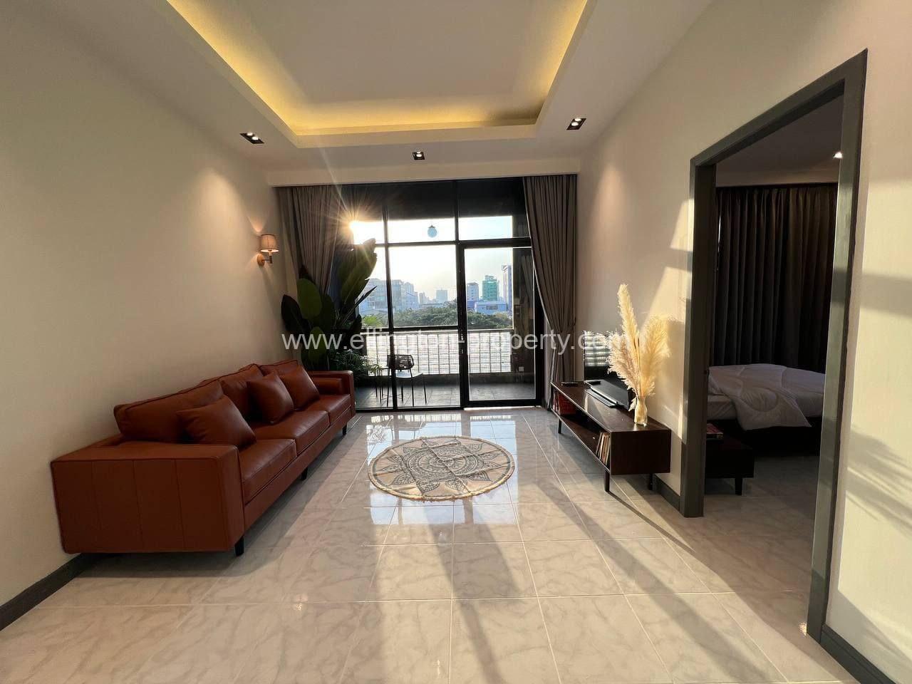 Service Apartment For Rent In Bkk1 - Ellington Property