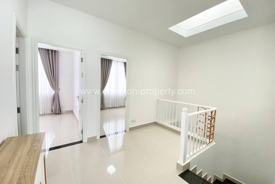 Link Villa Sakura For Rent Borey Orkide 6a - Ellington Property