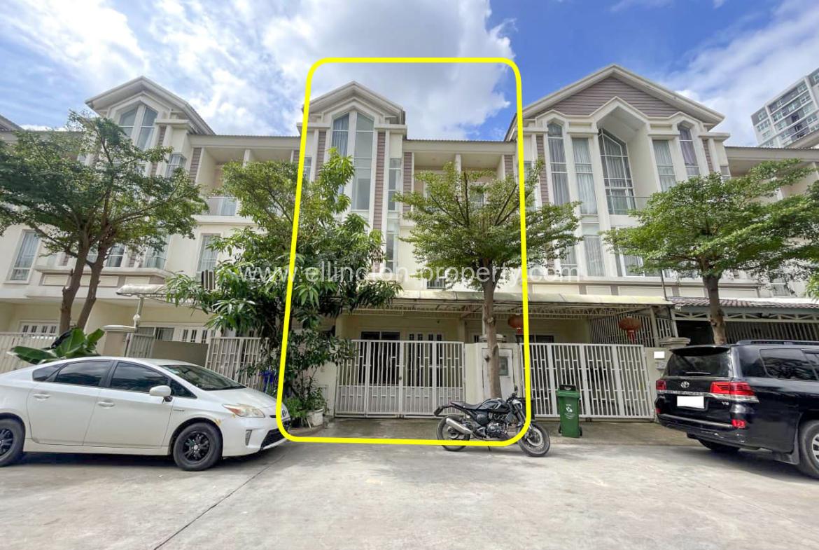 Link A For Rent In Borey Chip Mong Land Aeon2 - Ellington Property