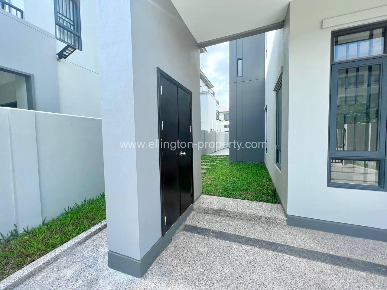 Villa For Rent In Borey Chip Mong 50m - Ellington Property