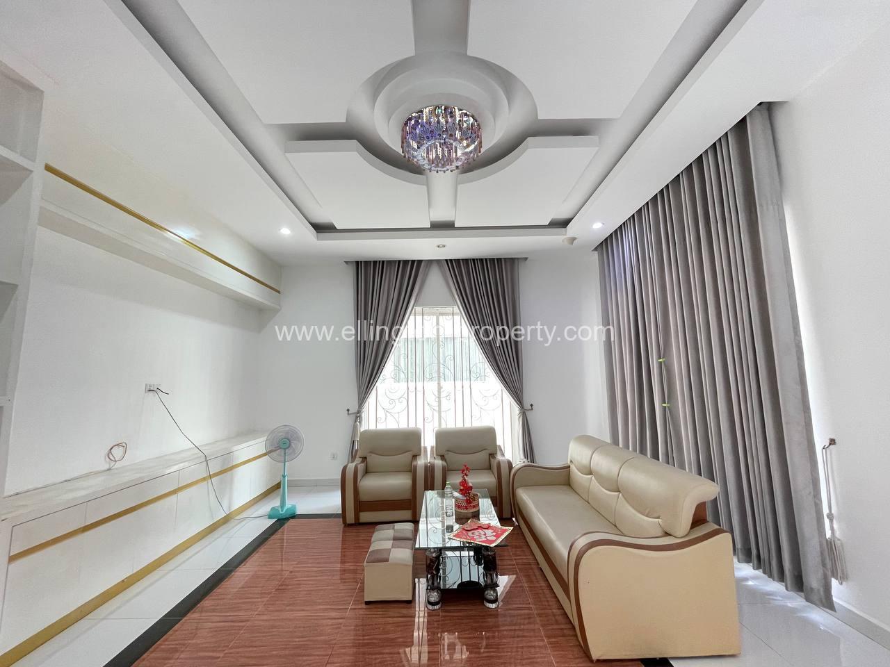 Twin Villa For Rent In Borey Vimean Phnom Penh - Ellington Property