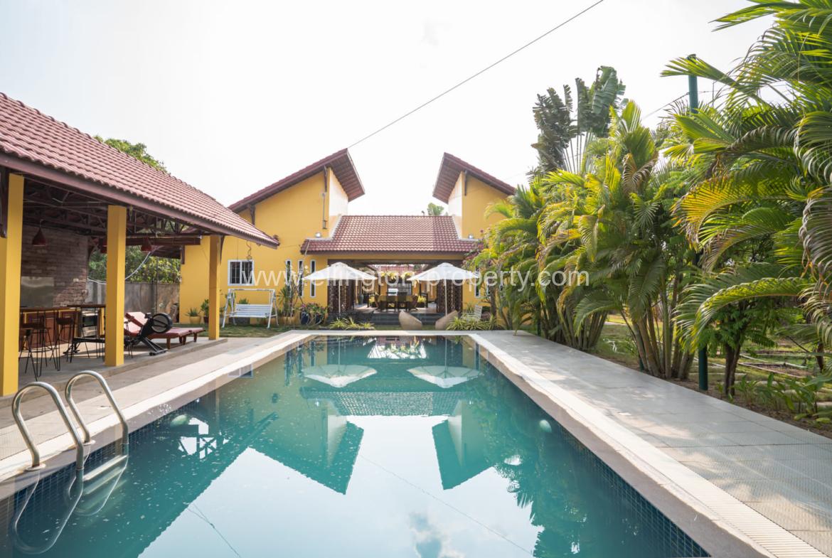 Pool Villa For Rent In Ta Kmao - Ellington Property