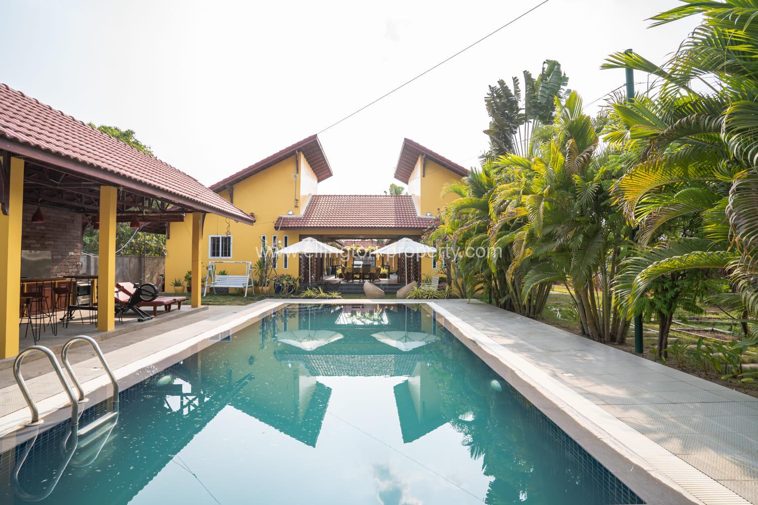 Pool Villa For Rent In Ta Kmao - Ellington Property