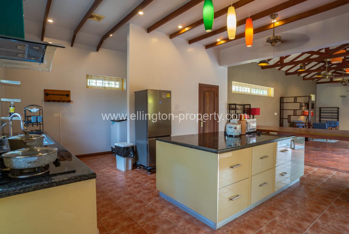 Pool Villa For Rent In Ta Kmao - Ellington Property