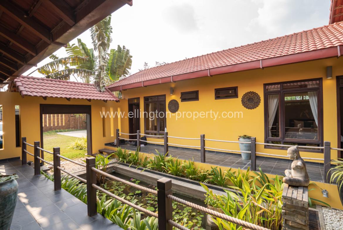 Pool Villa For Rent In Ta Kmao - Ellington Property