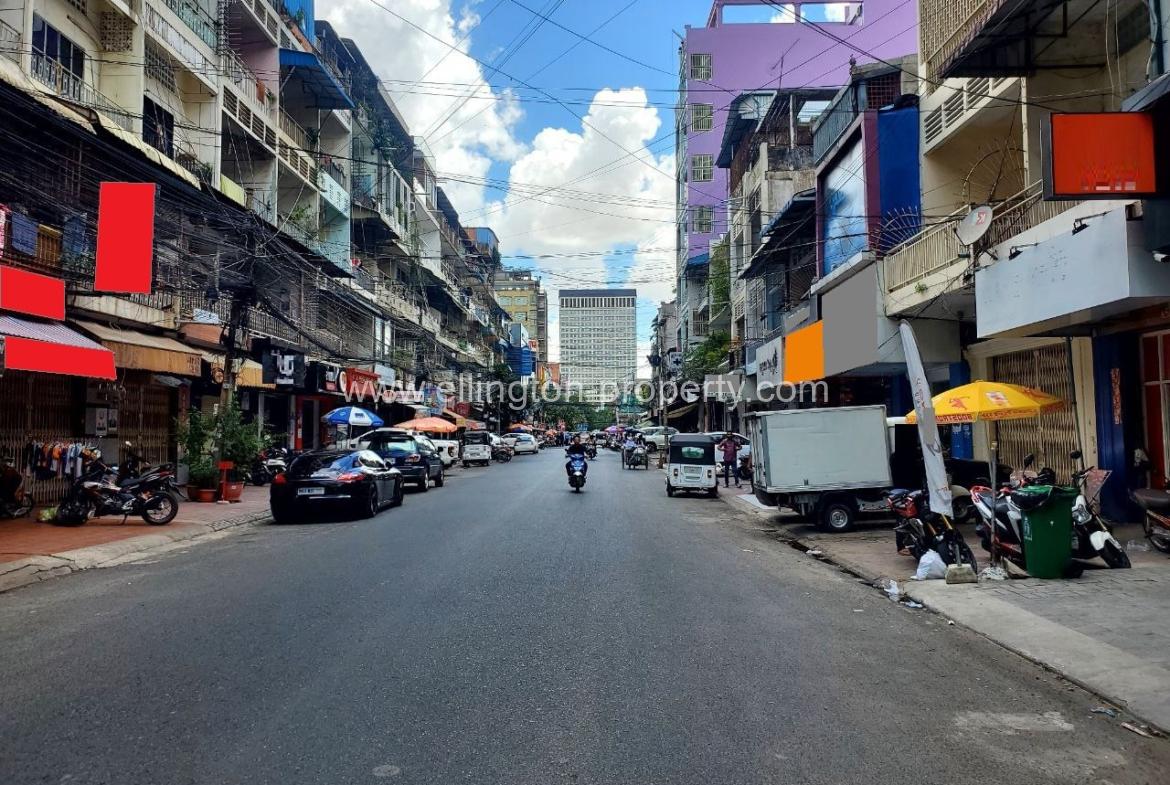 Shophouse For Rent Near Phsar Thmey - Ellington Property