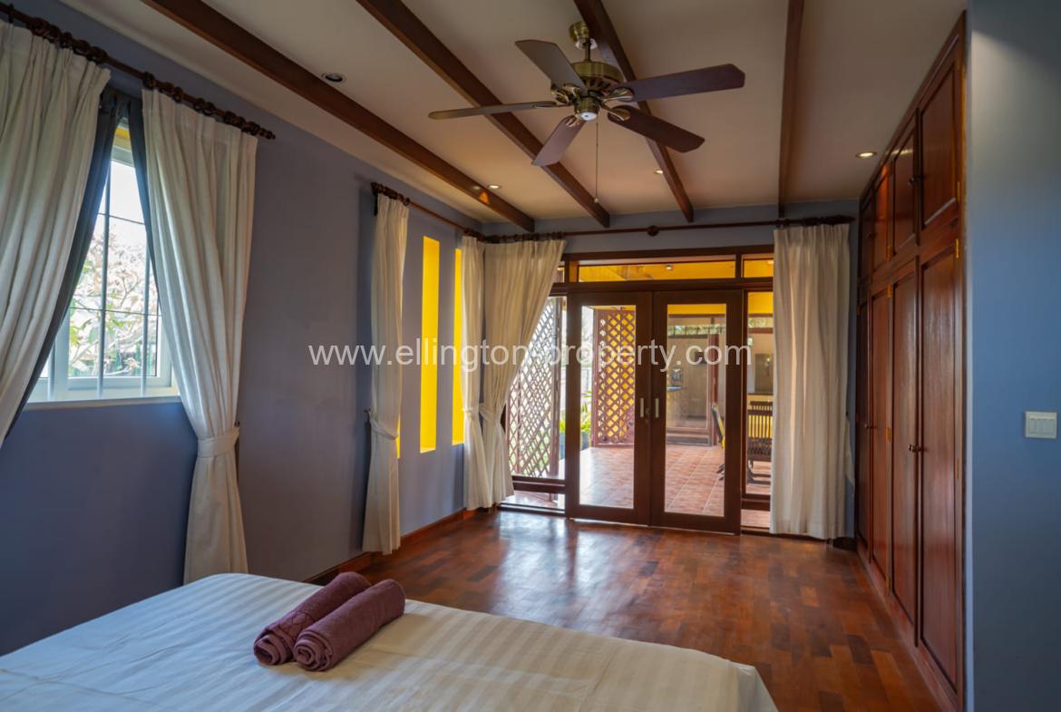 Pool Villa For Rent In Ta Kmao - Ellington Property