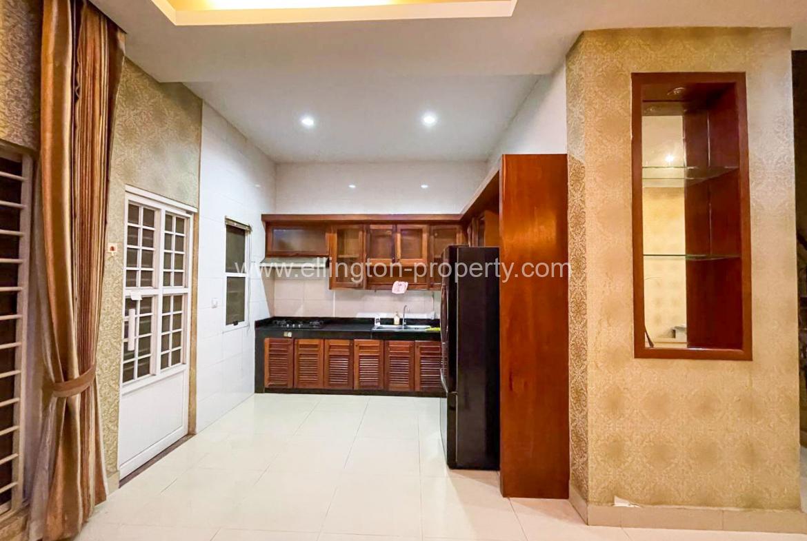 Twin Villa For Rent At Borey Piphop Thmey Sensok - Ellington Property