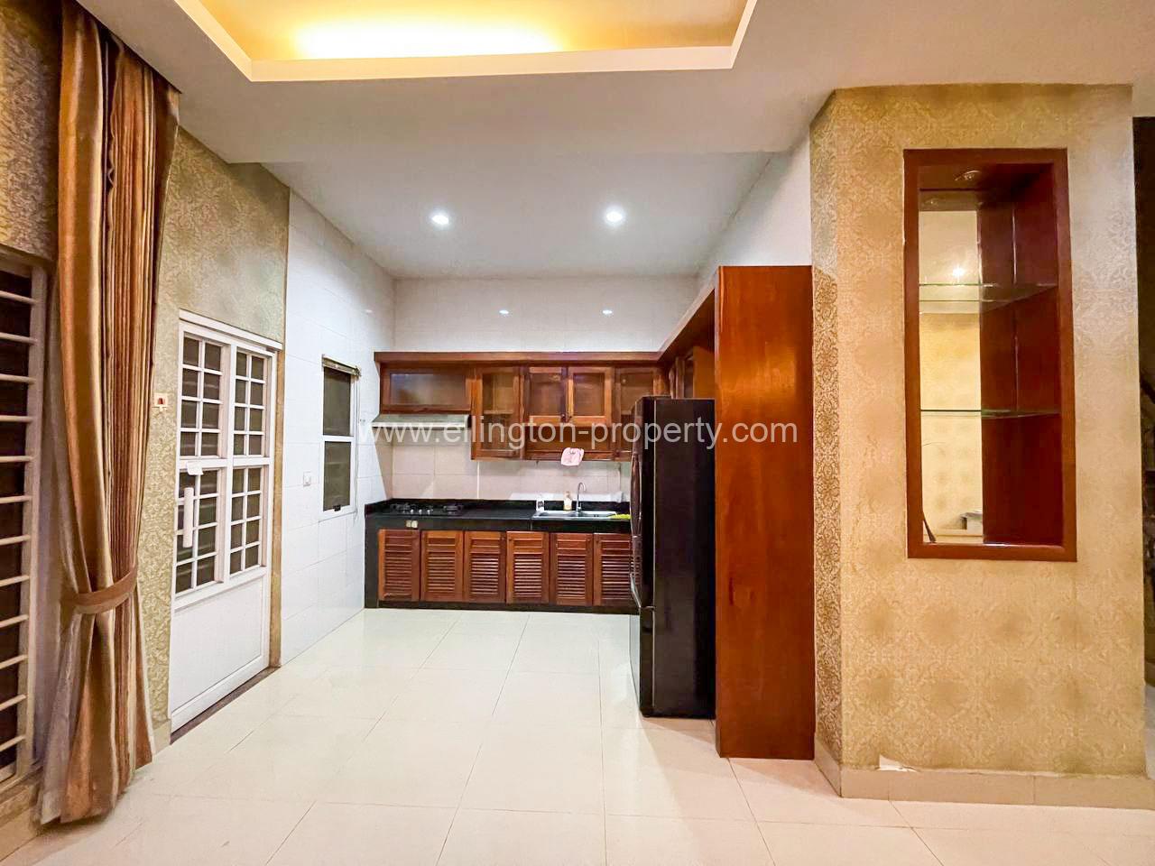 Twin Villa For Rent At Borey Piphop Thmey Sensok - Ellington Property