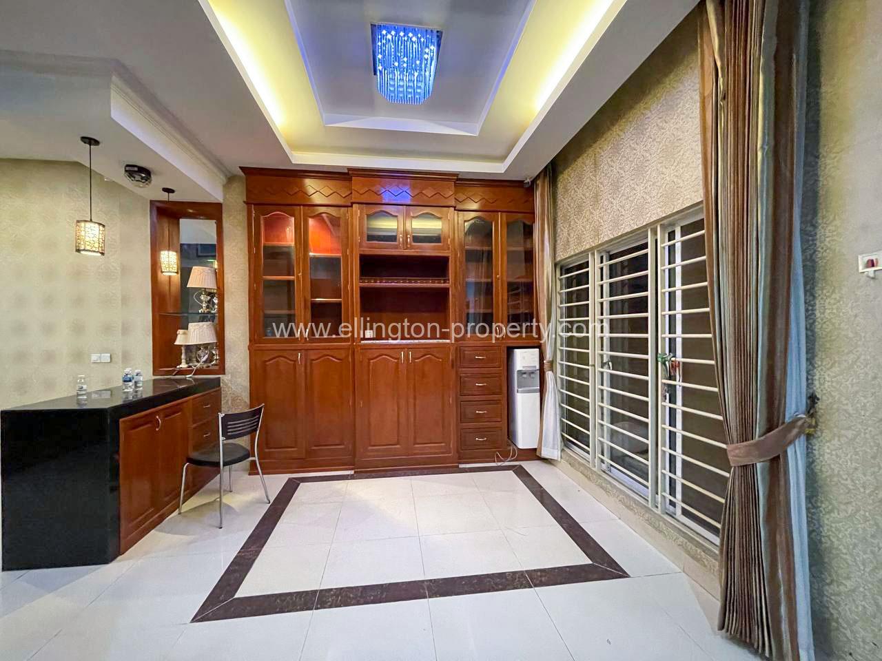 Twin Villa For Rent At Borey Piphop Thmey Sensok - Ellington Property