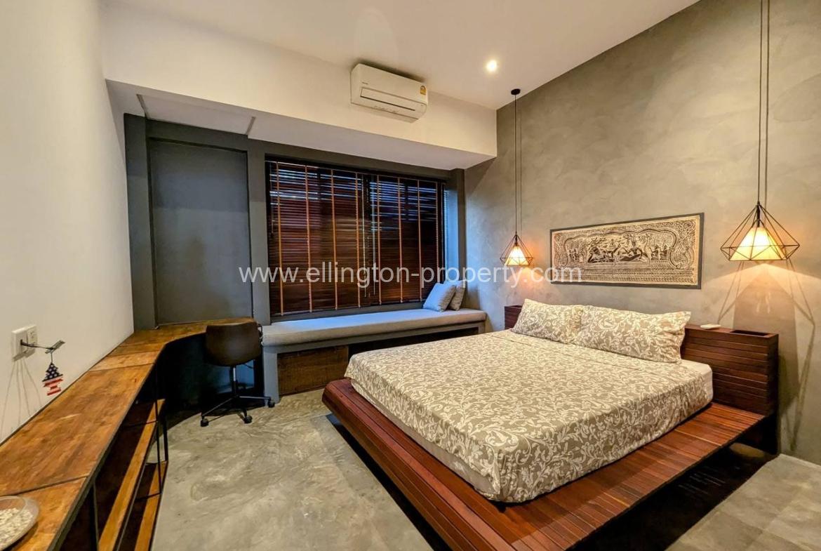 Beautiful 1 Bedroom For Rent In Tonle Bassac - Ellington Property