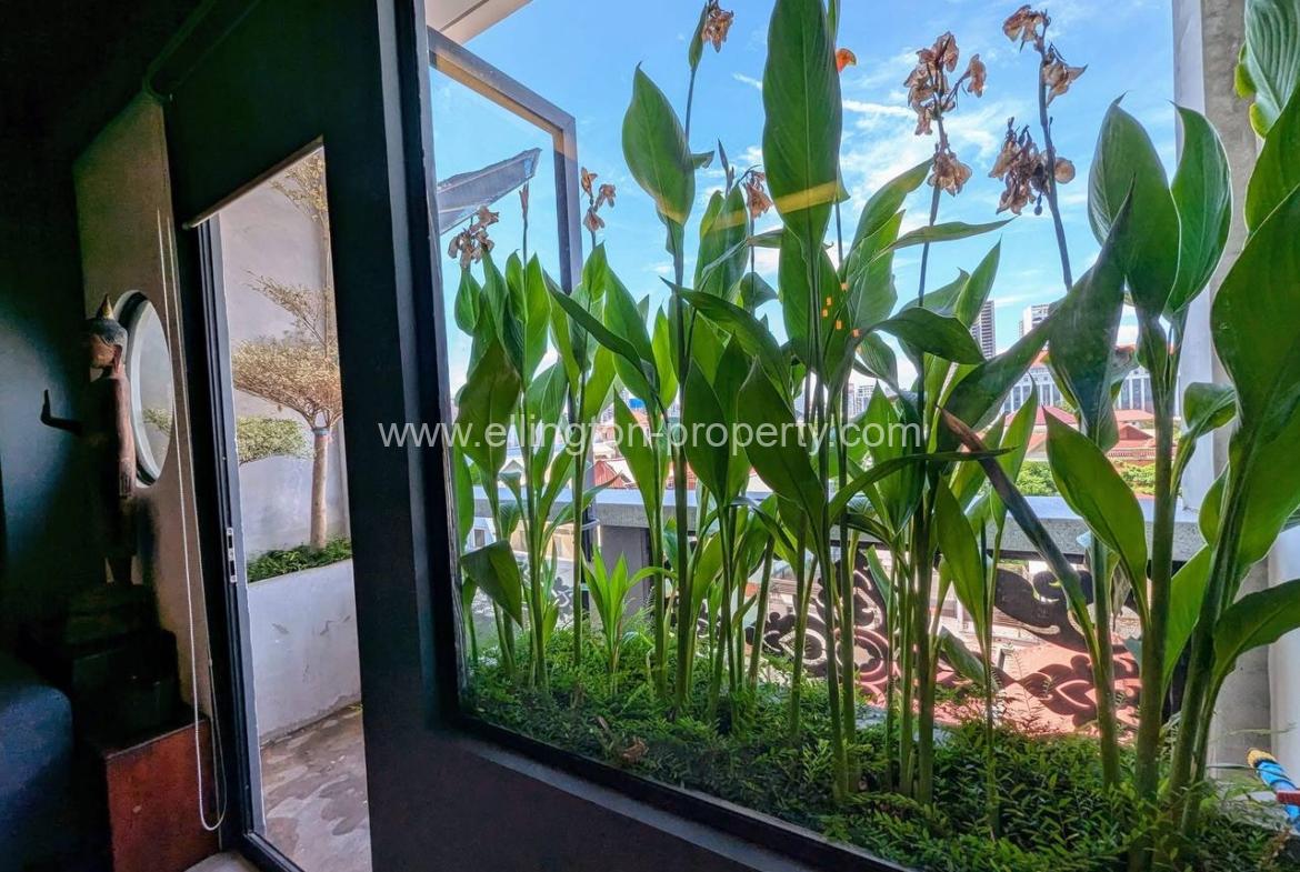 Beautiful 1 Bedroom For Rent In Tonle Bassac - Ellington Property