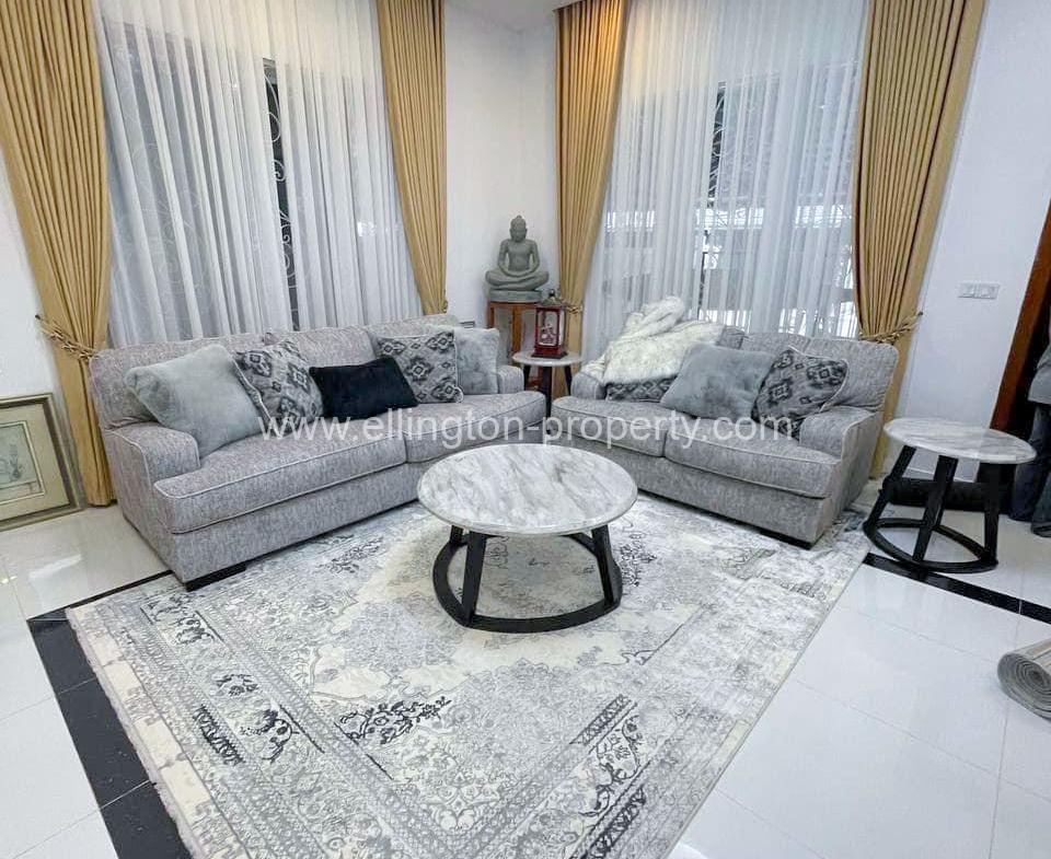 Twin Villa For Rent At Borey Vimean Phnom Penh - Ellington Property