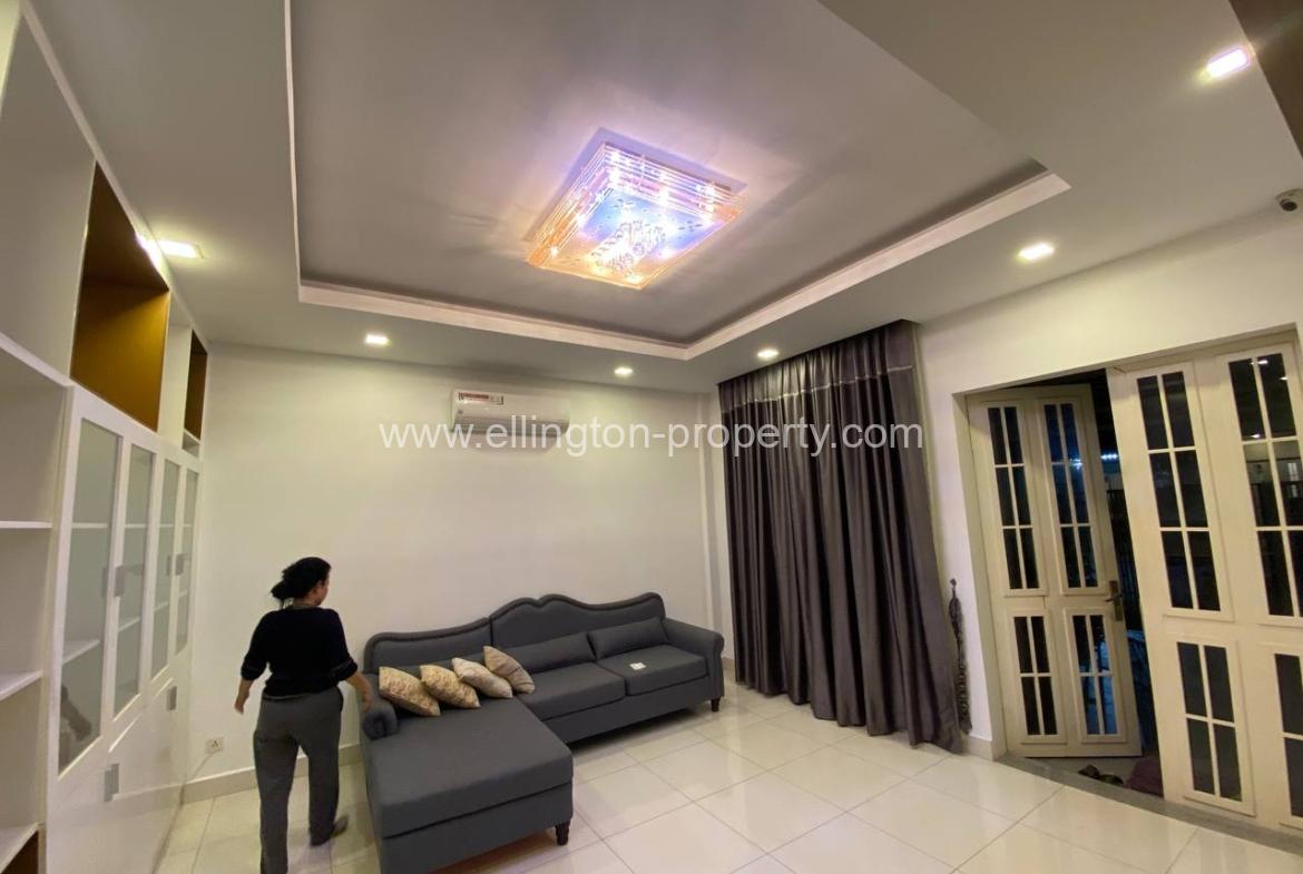 Link House For Rent At Borey Chip Mong Land Sen Sok - Ellington Property