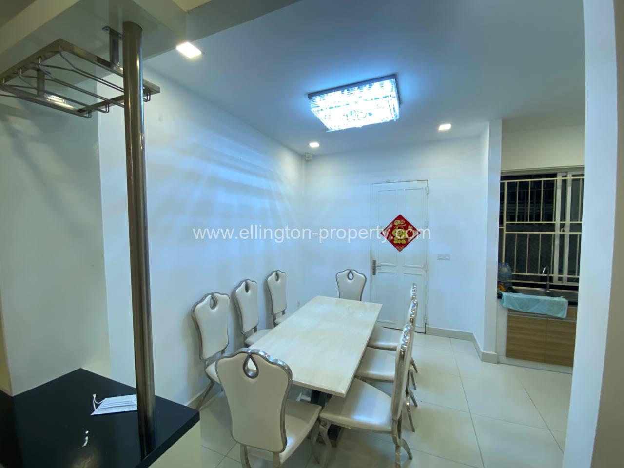 Link House For Rent At Borey Chip Mong Land Sen Sok - Ellington Property