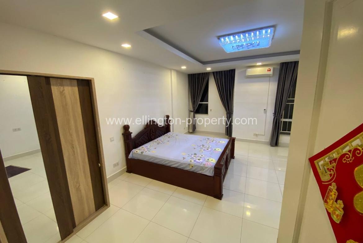 Link House For Rent At Borey Chip Mong Land Sen Sok - Ellington Property