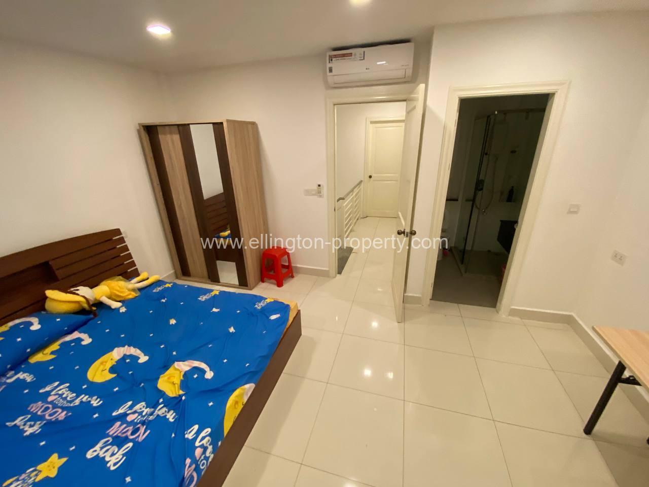 Link House For Rent At Borey Chip Mong Land Sen Sok - Ellington Property