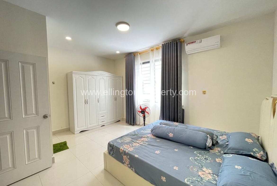 Link House For Rent At Borey Peng Huoth Beong Snor - Ellington Property