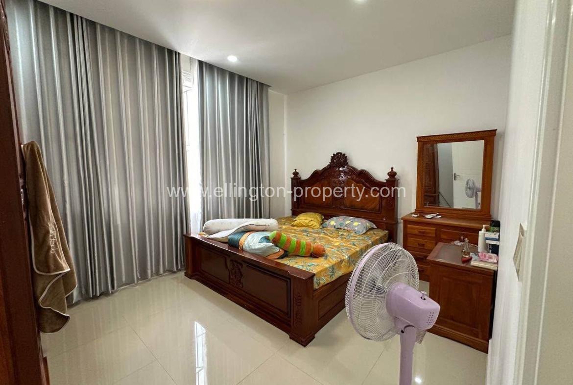 Link Villa For Rent At Borey Orkide Chrouy Changvar (st 6a) - Ellington Property