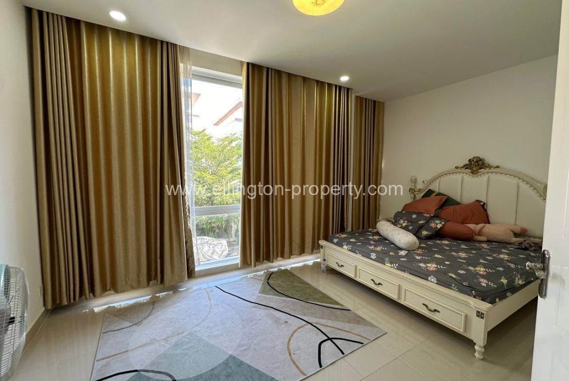 Link Villa For Rent At Borey Orkide Chrouy Changvar (st 6a) - Ellington Property