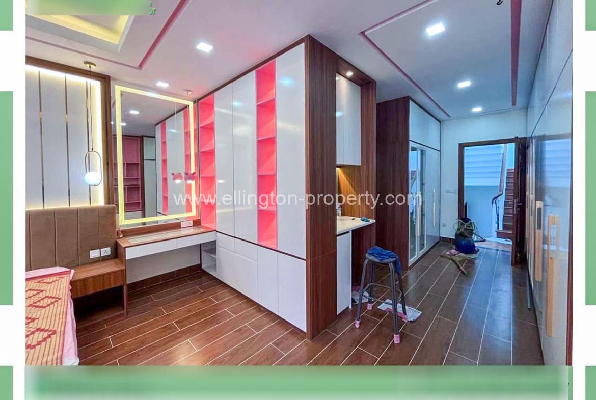 Shop House For Rent At Khan Toul Kork - Ellington Property