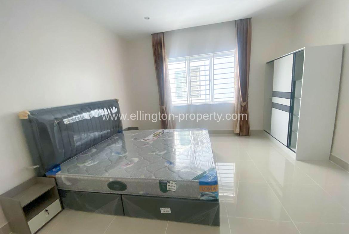 Single Villa For Rent In Borey New World, Aeon Sen Sok Area - Ellington Property