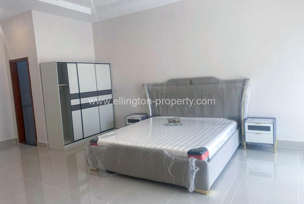 Single Villa For Rent In Borey New World, Aeon Sen Sok Area - Ellington Property