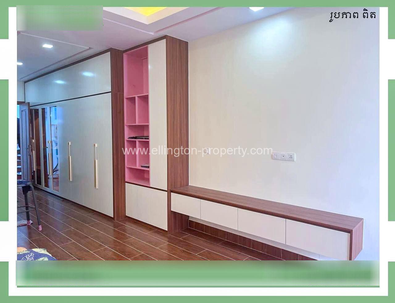 Shop House For Rent At Khan Toul Kork - Ellington Property