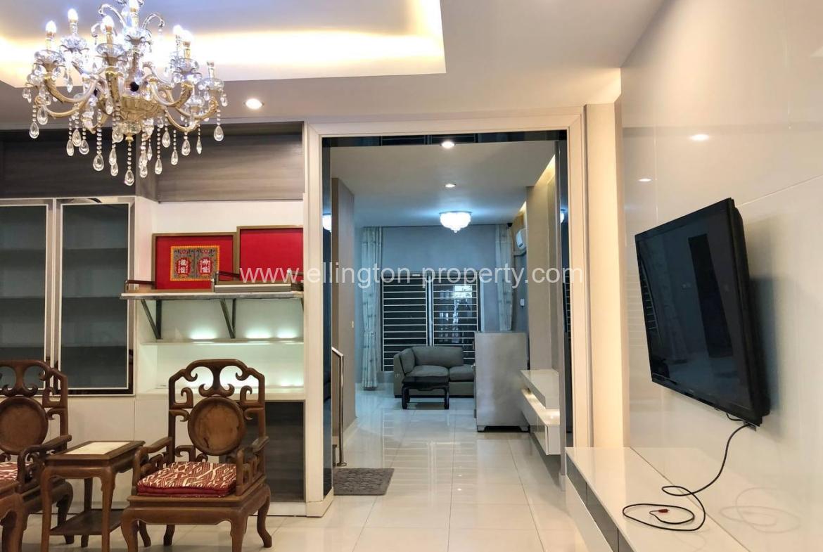 Link House For Rent At Borey Peng Huoth The Star Quarteria - Ellington Property