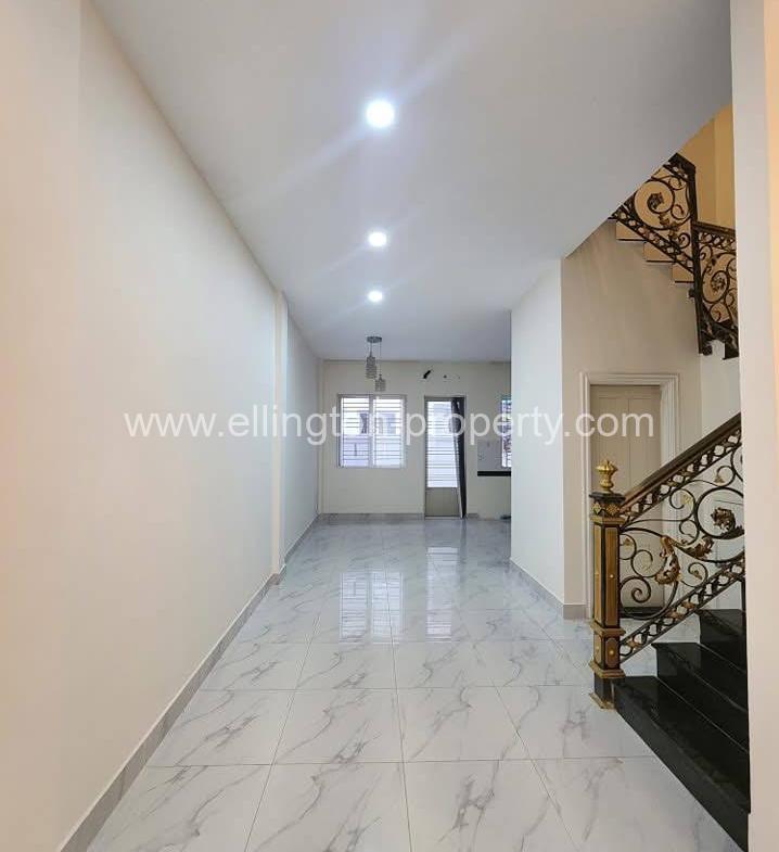 Link Villa For Rent At Borey Varina Kreng Tnong - Ellington Property