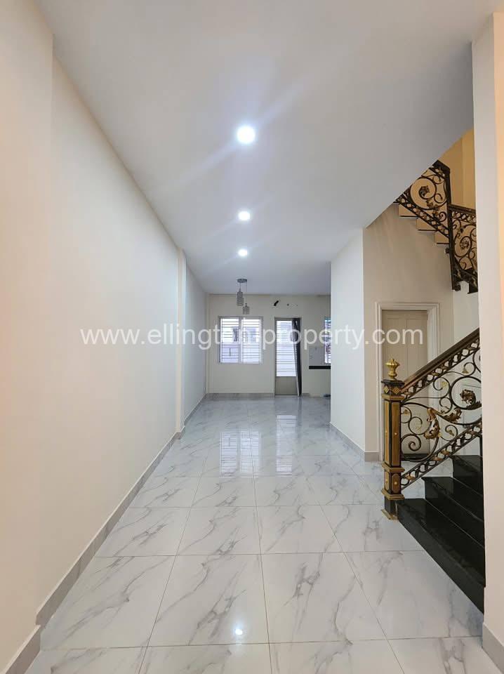 Link Villa For Rent At Borey Varina Kreng Tnong - Ellington Property