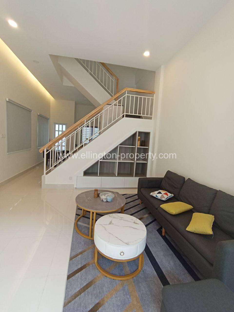 Flat House For Rent At Borey Peng Huoth Boeung Snor - Ellington Property