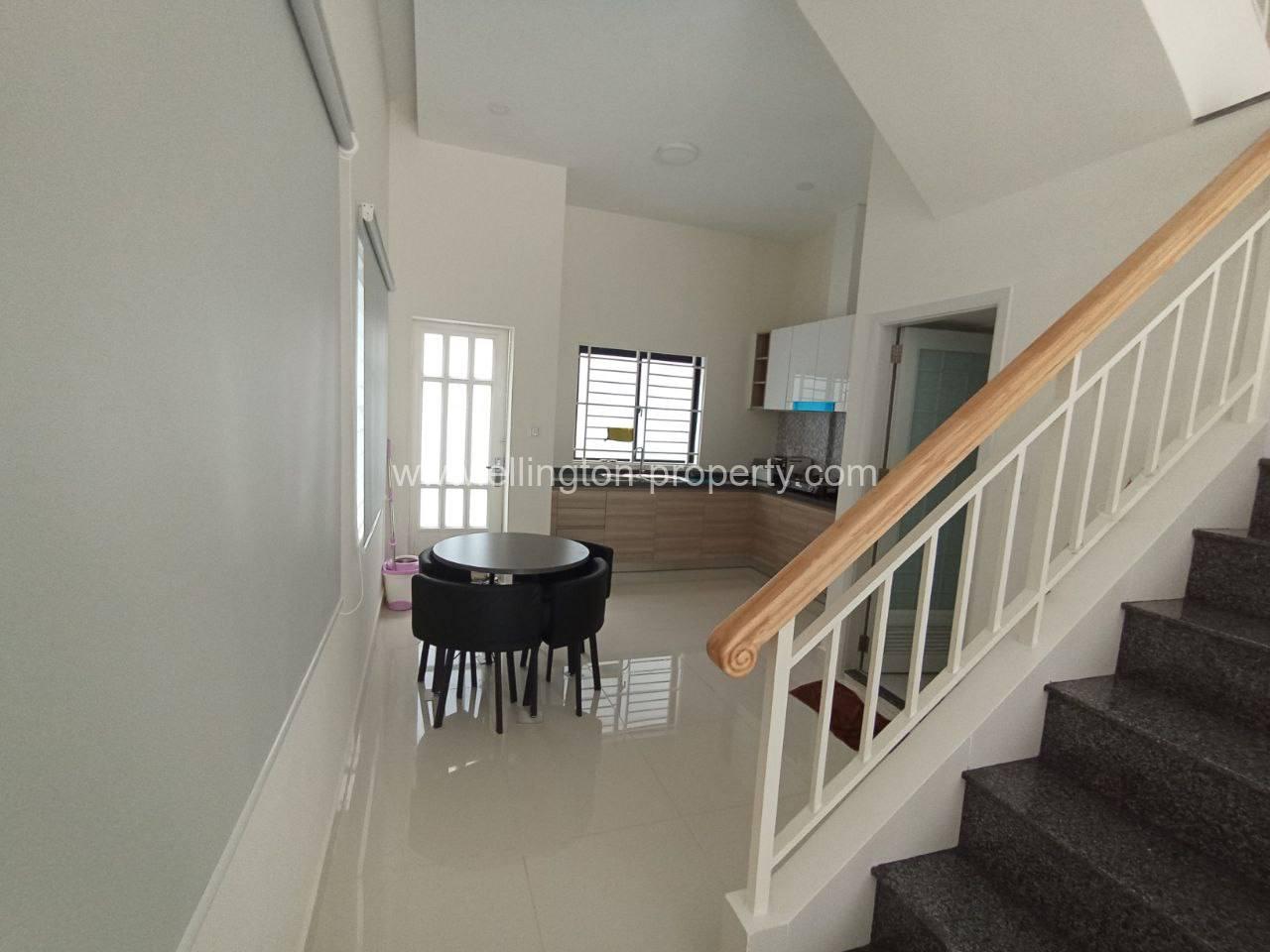 Flat House For Rent At Borey Peng Huoth Boeung Snor - Ellington Property